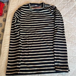 Crewcuts Navy and White Stripe Rashguard